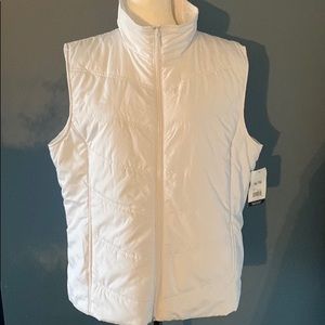 NWT - White Vest XL